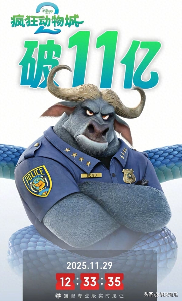 国内票房已经突破11亿！《疯狂动物城2》有哪些优缺点？